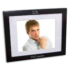 Sigma Chi Black Wood Picture Frame