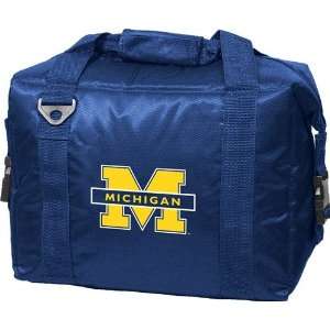   of Michigan Wolverines 12 Pack Travel Cooler