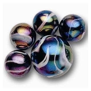 Mega Marbles   GALAXY MARBLES NET (1 Shooter Marble, 24 Player Marbles 