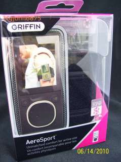 Griffin AEROSPORT Sport ARMBAND ZUNE 4GB 8GB NEW 085387082740  