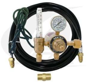 Premium CO2 Heated Flowmeter/Regulator Pro Kit  