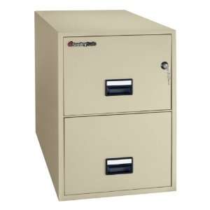  SentrySafe 2G2500 P 25 in. 2 Drawer Insulated Vertical 