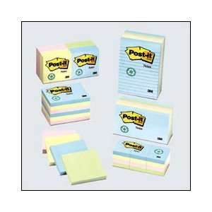  MMM656RPA NOTE,POST IT,RCY,2X3,PASTEL: Office Products
