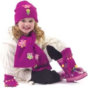  Kidorable Butterfly Hat, Scarf and Glove Set Toys & Games