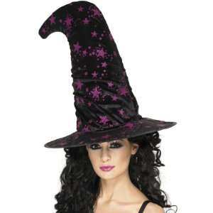  SmiffyS Witch Hat With Stars (Pink) Toys & Games