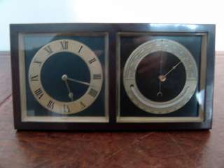 Offering for sale a quality bronze Chelsea clock and Barometer. 11.75 