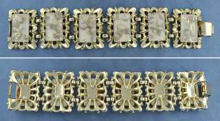 1950s Lucite PAM Confetti Costume Bracelet  