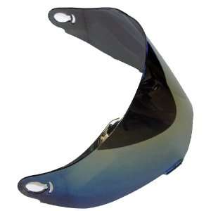  Fly Racing Face Shield for Trekker Helmet, Purple Mirror 
