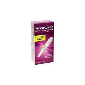  Accu Clear, Early Ovulation Predicator Stick,5 day pack 