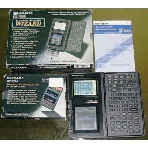    Sharp Wizard OZ 7000 Electronic Organizer [PDA]: Electronics