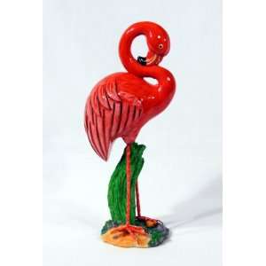  Handpainted Flamingo Bird Figurine 9
