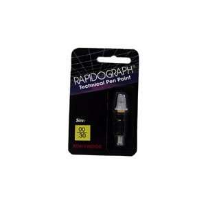  Koh I Noor Rapidograph No. 72D Replacement Points .30 mm 