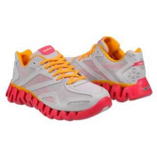 Athletics Reebok Kids ZigSonic Grd Steel/Magenta/Orange Shoes 