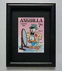     Framed Postage Stamp   Dewey & Huey   Gift with Disney character