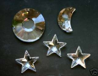 Swarovski Kristall Set Sonne Mond und Sterne Mobile  