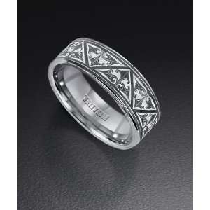    Triton Tungsten Carbide Wedding Ring 11 2167C Goldman Jewelry