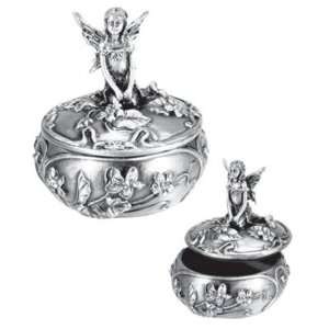     Sitting Collectible Pixie Jewelry Container Statue: Home & Kitchen