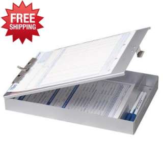 Officemate OIC Aluminum Storage Clipboard   OIC83200  