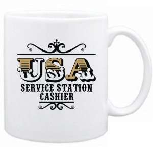  New  Usa Service Station Cashier   Old Style  Mug 