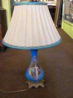 Pair Antique French Porcelain Sevres Style Lamps 1890s  
