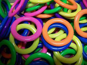 Twenty* 2 1/2 inch Round Plastic Rings  