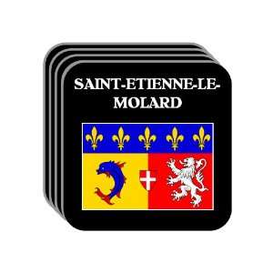 Rhone Alpes   SAINT ETIENNE LE MOLARD Set of 4 Mini Mousepad 