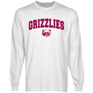  Montana Grizzlies Shirts  Montana Grizzlies White Logo 