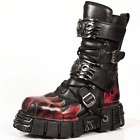 New Rock Schuhe Boots Stiefel Gothic Bikerstiefel Negro Artikel im 