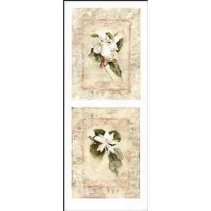  Mini Magnolias (Set Of 2) Poster Print