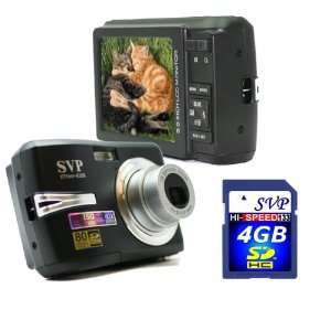   Zoom 3 LCD Digital Camera (Free 4GB SDHC Memory Card)