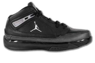 Nike Air Jordan Iso II Glattleder Neu Schwarz Größen 42 48,5  