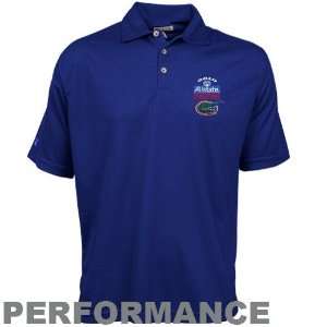   Royal Blue 2010 Sugar Bowl Bound Excellence Performance Polo Sports