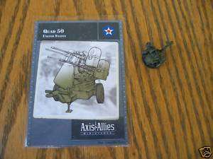 Axis & Allies Miniatures US Quad 50 25/45  