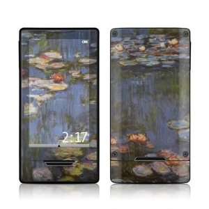   Water lilies Design Protector Skin Decal Sticker for Microsoft Zune HD