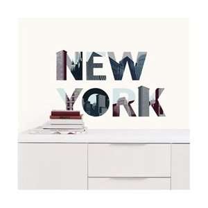  NEW YORK (Large)   Peel N Stick