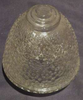 Antique Vintage Street Light Teardrop Shape Glass Shade Globe Fixtures 