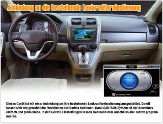 Navigation Autoradio HONDA CR V CRV Navi GPS DVD MP3  