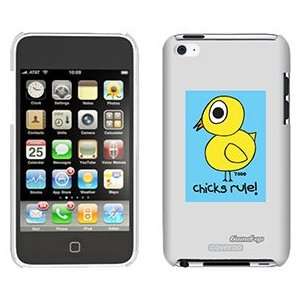  Chicks Rule TH Goldman on iPod Touch 4 Gumdrop Air Shell 
