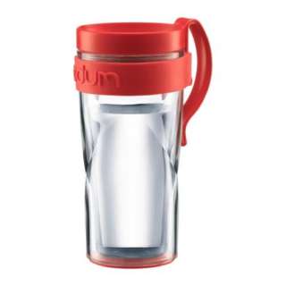 Bodum Travel Mug H2O 0,45 Liter mit Haltebügel rot K11042 294  