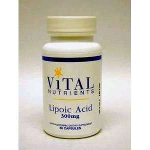  Vital Nutrients   Alpha Lipoic Acid   60 caps / 300 mg 