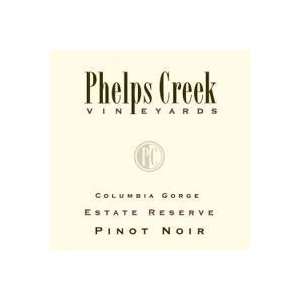  Phelps Creek Columbia Gorge Pinot Noir 2009 750ML Grocery 