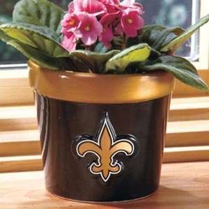 New Orleans Saints NFL 4.5 Inch Flower Pot (Quantity of 1)  