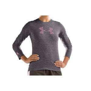 Womens PIP Big Logo Foil Longsleeve Graphic T Tops by Under Armour 