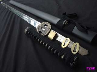 High Quality Japanese Dragon Brass Fitting HandForged Ninja Sword 