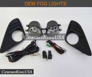 2012 Toyota Camry OEM Fog Lights Bumper Lamps Kit Replacement  