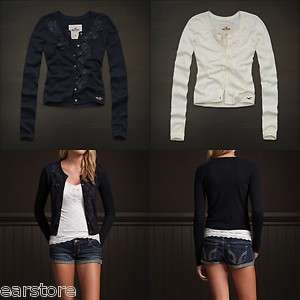   Hollister by Abercrombie Women Boat Canyon Cardigan sweater Shirt Top