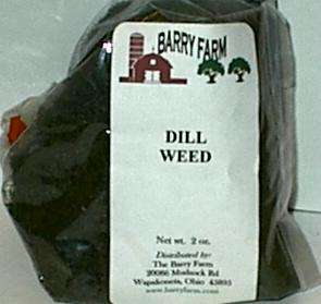 foods dill weed ground list of ingredients dill weed dried