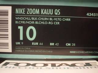 Nike Zoom KAIJU QS SNOWBOARDING BOOTS WINDCHILL BLUE WHITE CHERRY 