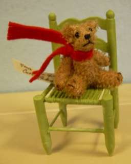 FAB Artist Teddy ROOSEVELT BEAR CO miniature mohair 2 OOAK  