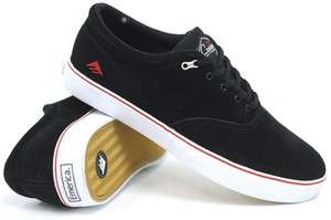 Emerica Reynolds Cruisers (Black/Red/White) Mens Shoes *NEW*  